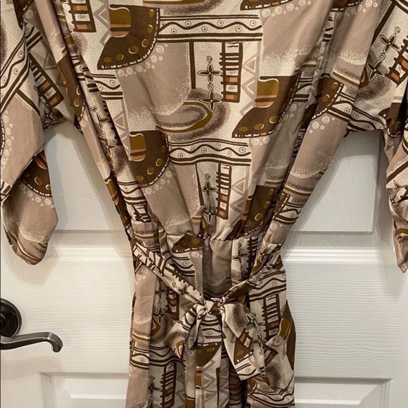 𝅺PEPPERMINT dress brown mini NWTS - Picture 7 of 9